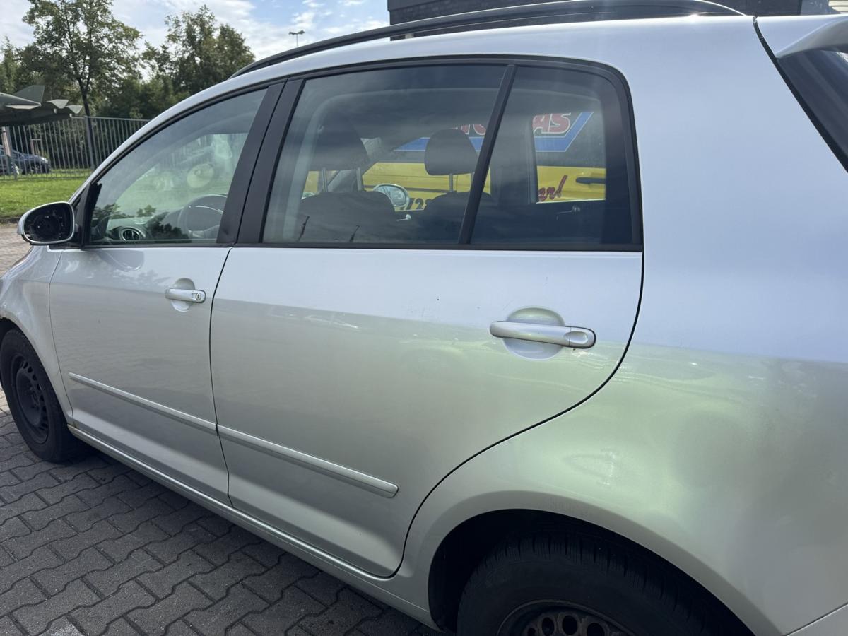 VW Golf Plus 2 original T&uuml;r hinten links LA7W Reflexsilber Rohbau Bj.2009